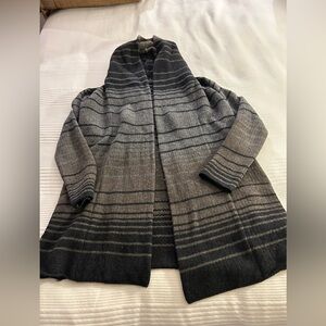 Vince hooded wool blend cardigan
